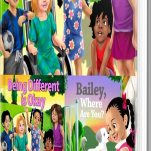 Combo Package - Bailey, Where Are You? and Being Different Is Okay (Hardcover)
